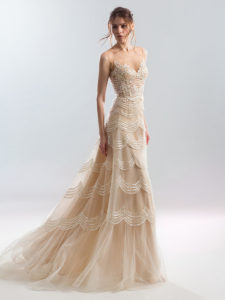 Style #1913L, available in dark ivory (photo), ivory