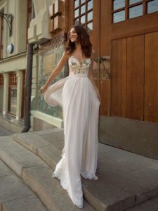 Style #11941, available in ivory-pink