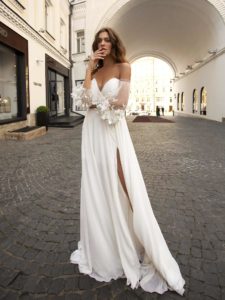 Style #11950, available in ivory-pink, ivory