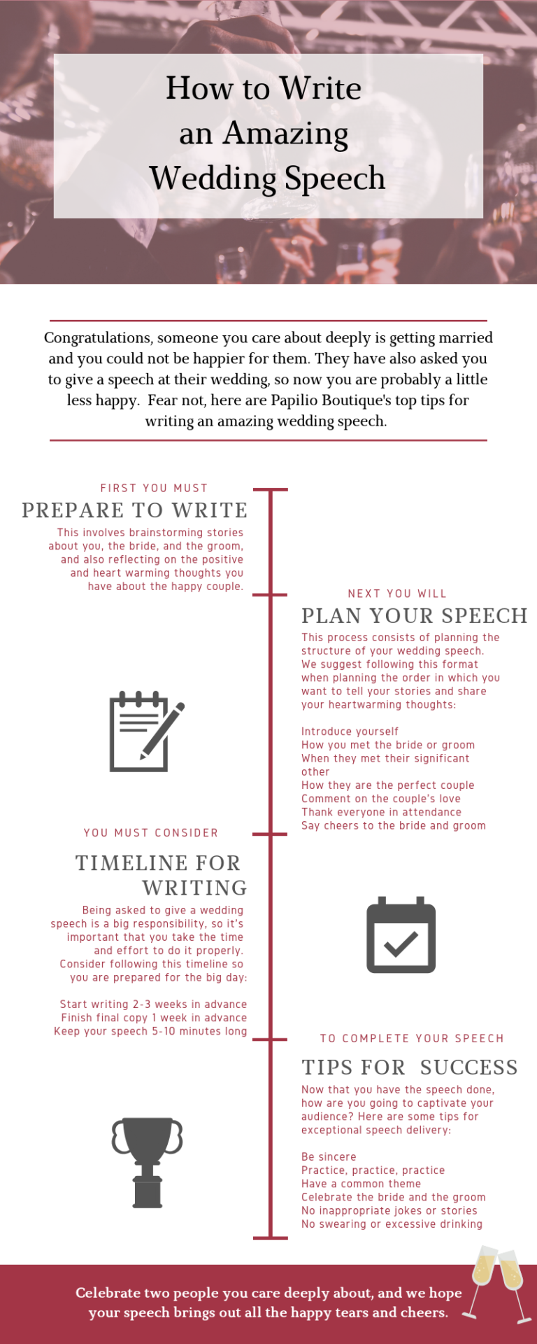how to write the perfect wedding speech